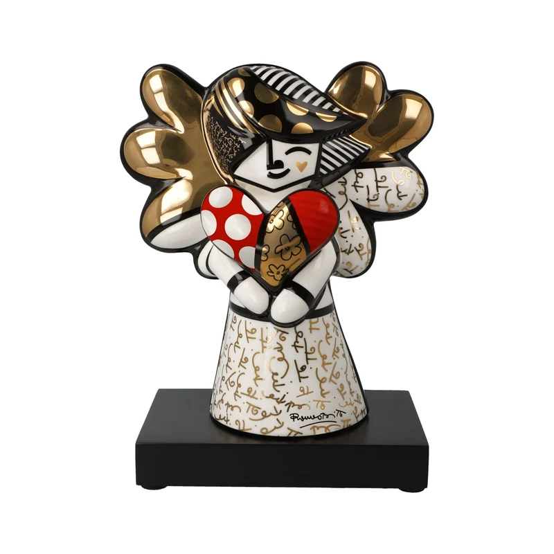 Romero Britto - Golden Faith, Goebel, Figur, 2024