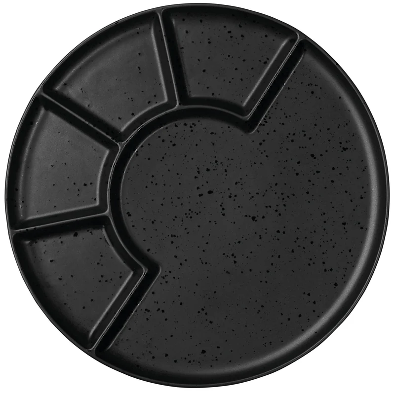 ASA, Aperitifteller, kuro, D24,2cm, H1,6cm