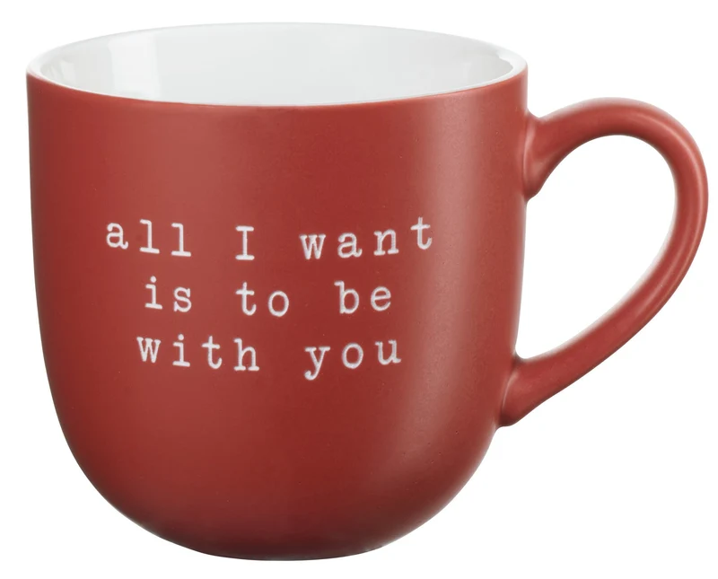 ASA, Henkelbecher hey!, "all I want ist to be with you", 350ml