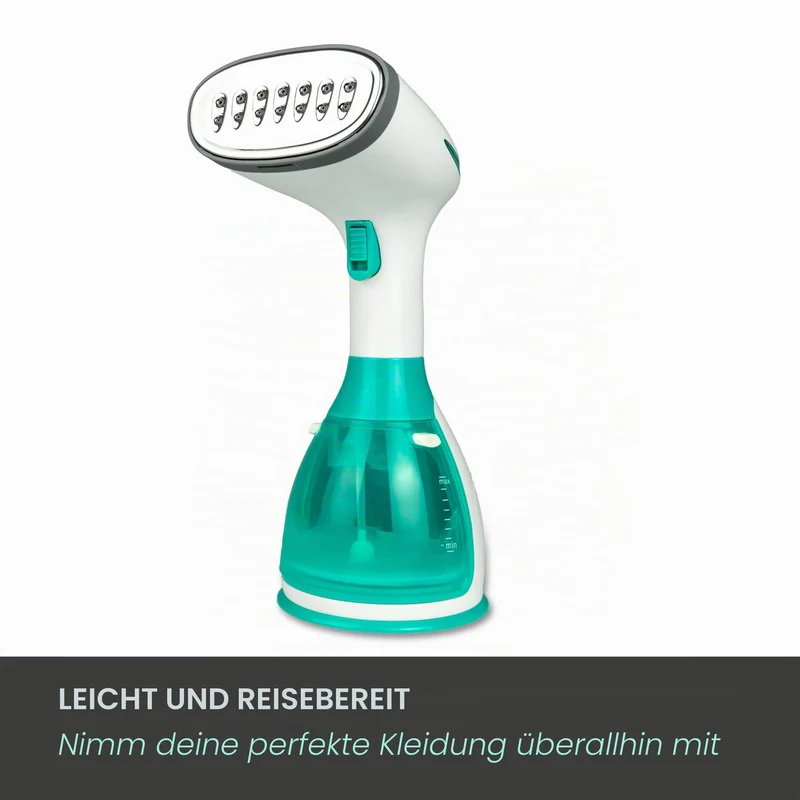 Jocca Vertikales Dampfbügeleisen 1500W, 280ml Wassertank, Grün