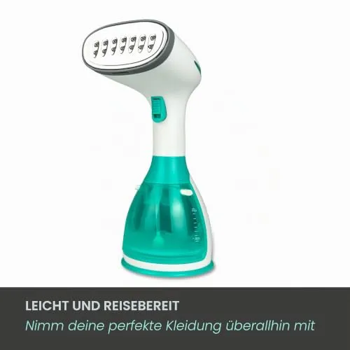 Jocca Vertikales Dampfbügeleisen 1500W, 280ml Wassertank, Grün