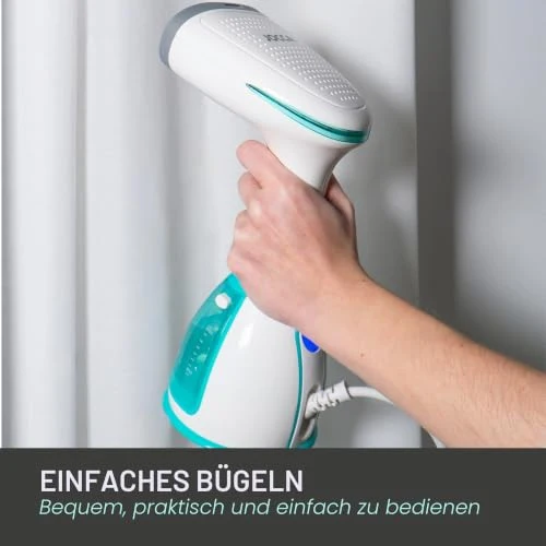 Jocca Vertikales Dampfbügeleisen 1500W, 280ml Wassertank, Grün