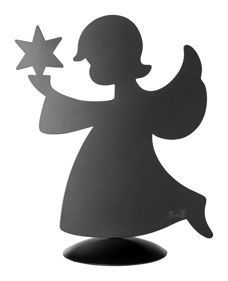 FINK, Holyworker Figur, Eisen pulverbeschichtet, glatt - Höhe 20cm