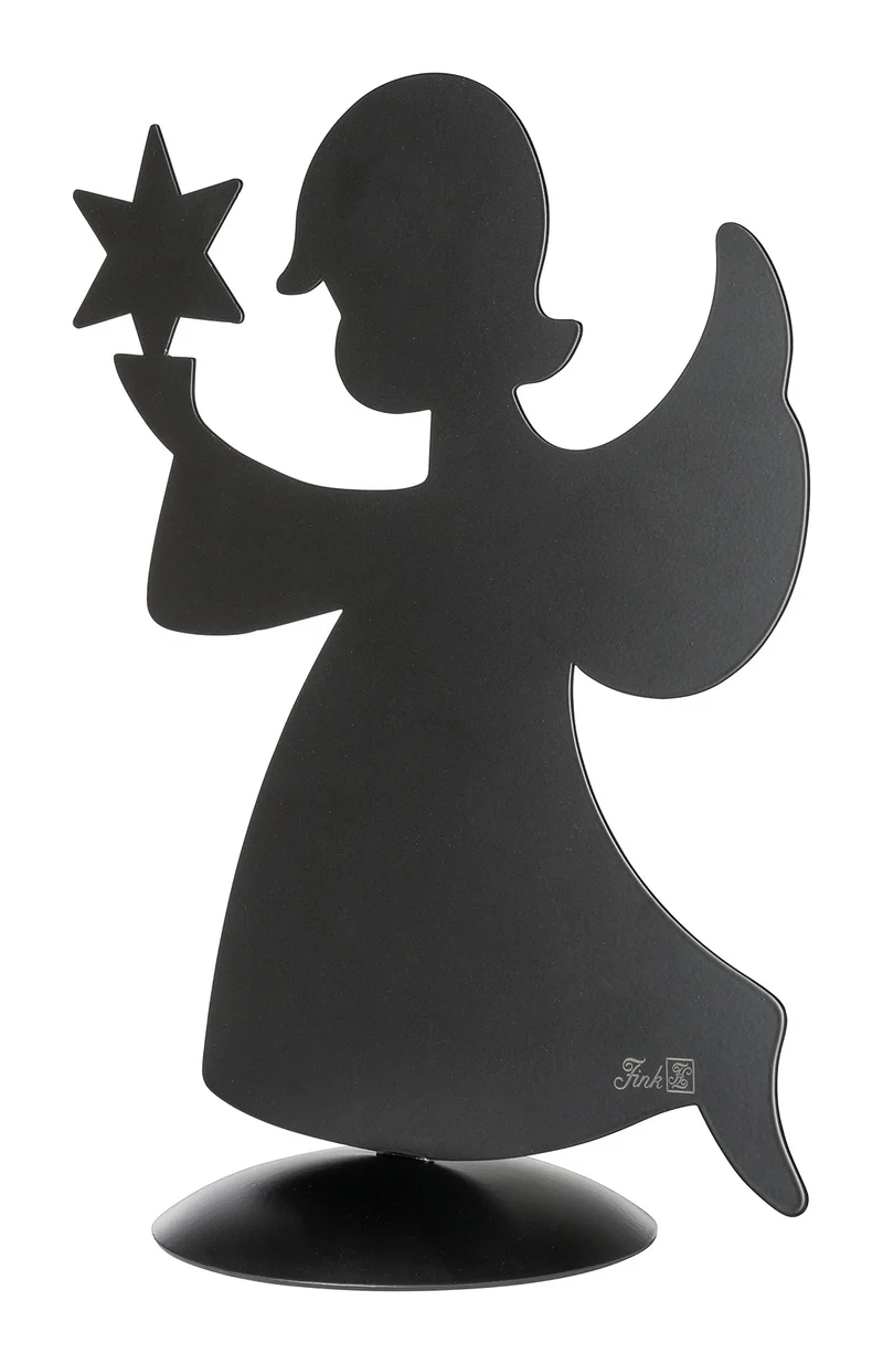 FINK, Holyworker Figur, Eisen pulverbeschichtet, glatt - Höhe 20cm