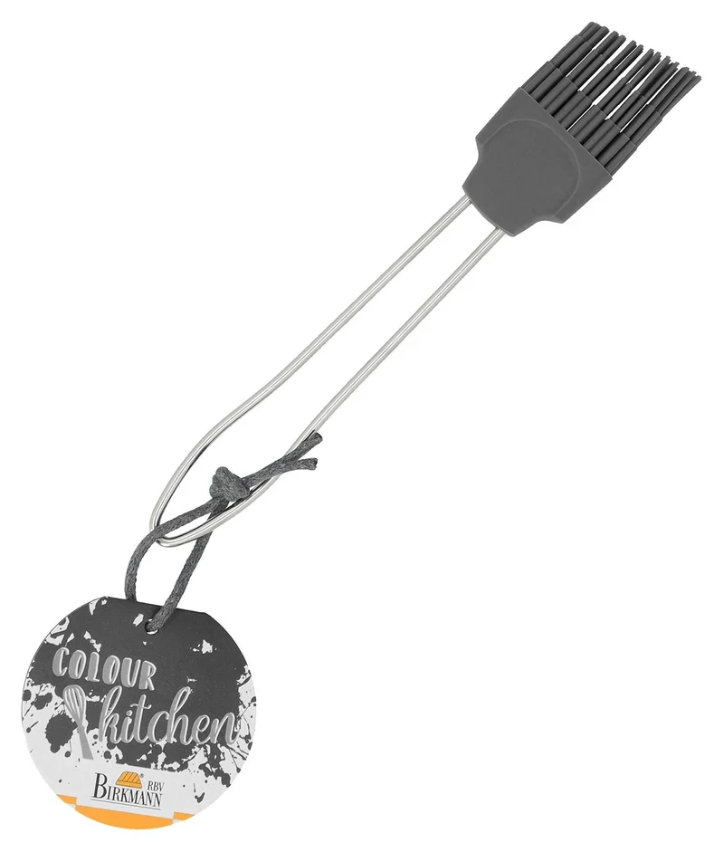 RBV Birkmann, Silikonpinsel grau, 3cm "Colour Kitchen"