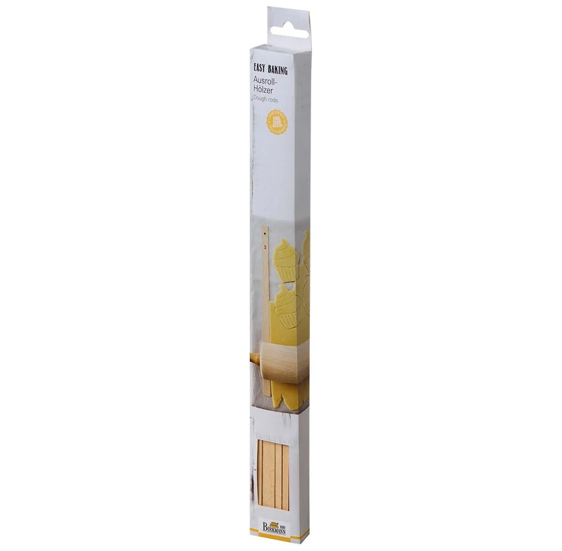 RBV Birkmann 'Ausroll-Hölzer 35 cm "Easy Baking", 6 Stück'
