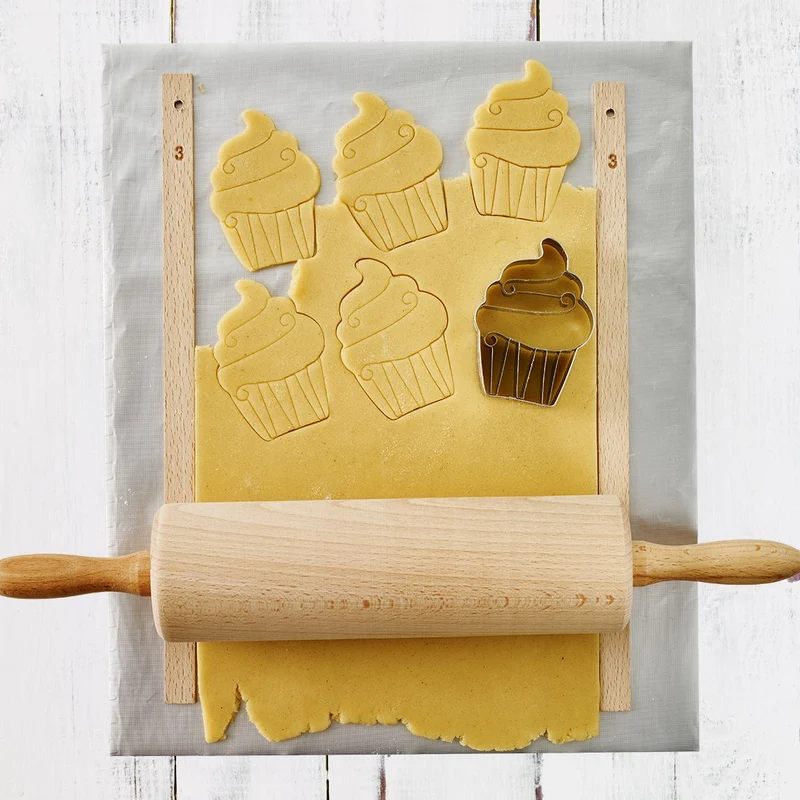RBV Birkmann 'Ausroll-Hölzer 35 cm "Easy Baking", 6 Stück'