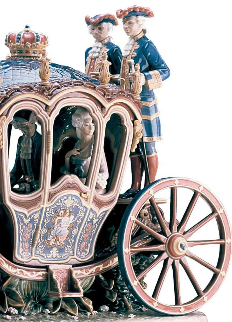 LLADRO® - 'XVIIIth Century Coach Sculpture. Limited Edition' 01001485