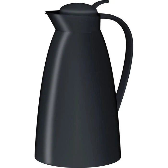 Isolierkanne, Alfi, velvet black mat, 1L