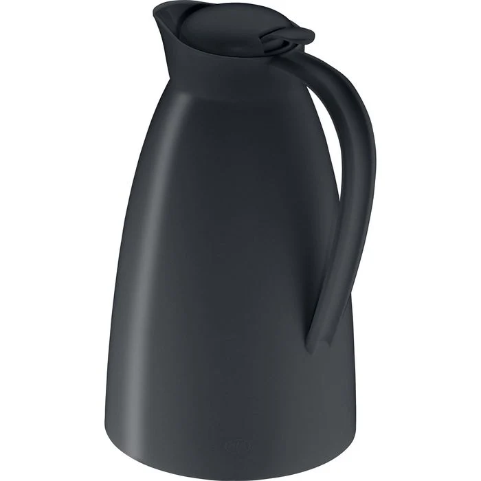 Isolierkanne, Alfi, velvet black mat, 1L