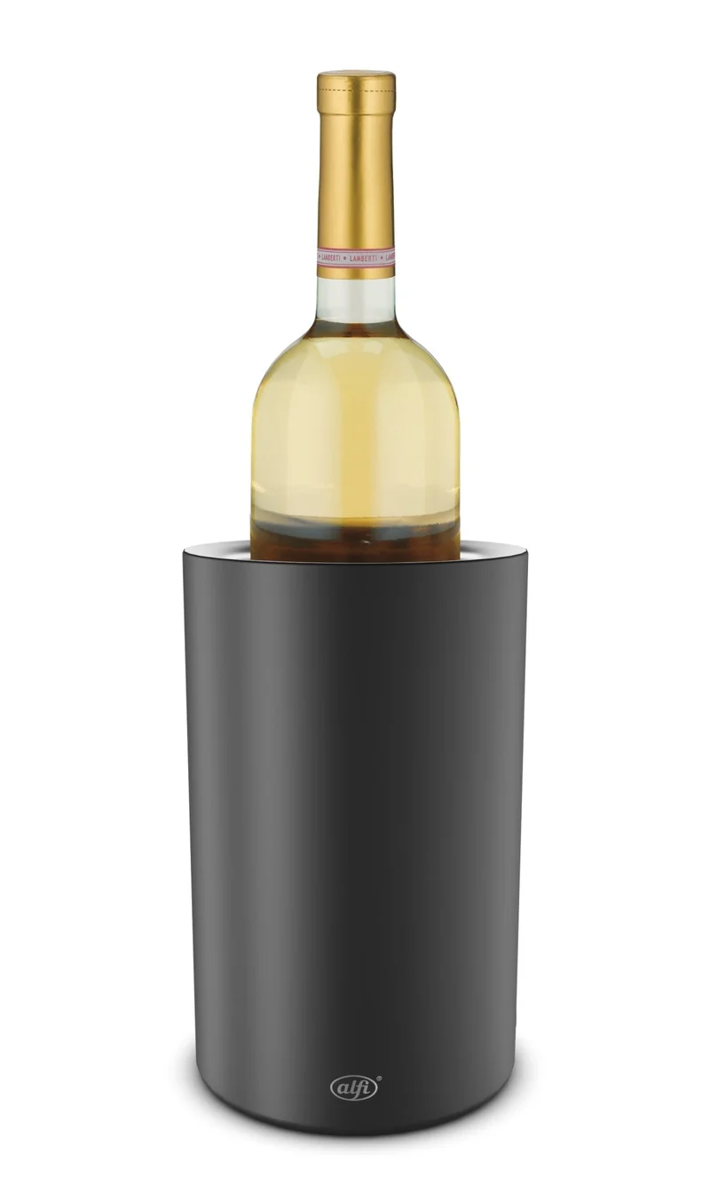 Alfi 'Vino Flaschenkühler velvet black mat 0,70 - 1,00l'