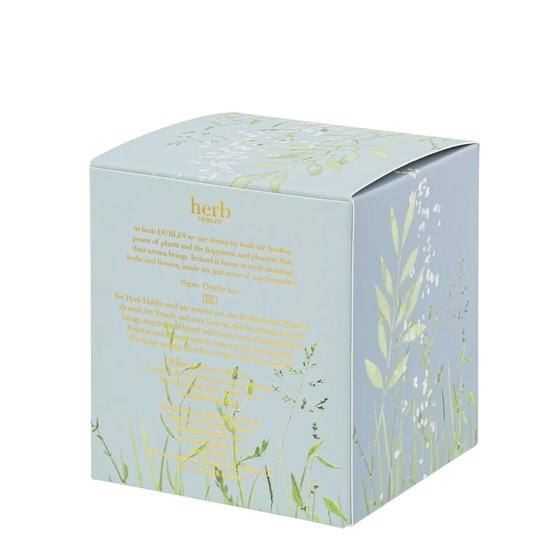 Atlantic Meersalz Kerze, herb DUBLIN