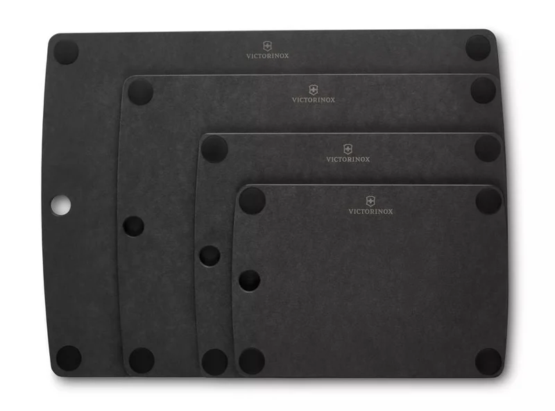 Victorinox, Schneidebrett All-in-One schwarz, 18x25cm