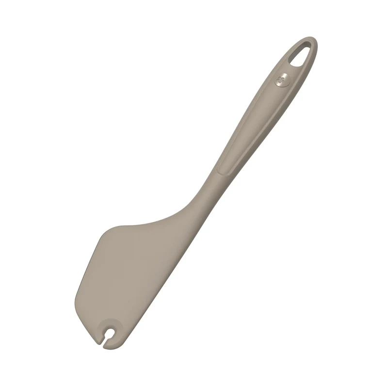 Allzweckschaber, KochBlume, Silikon, Edelstahl, taupe