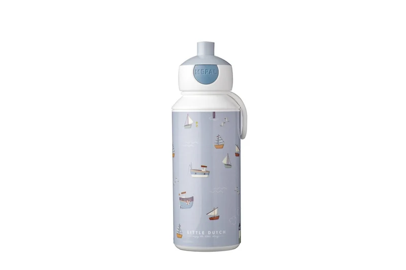 Trinkflasche Pop-up Campus, Mepal, 400 ml, Little Dutch Sailors Bay