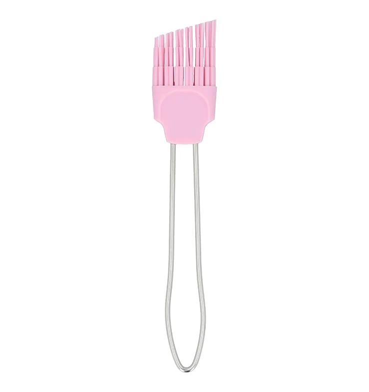 Silikonpinsel klein, Birkmann, in rosa, H18,5 x B3cm