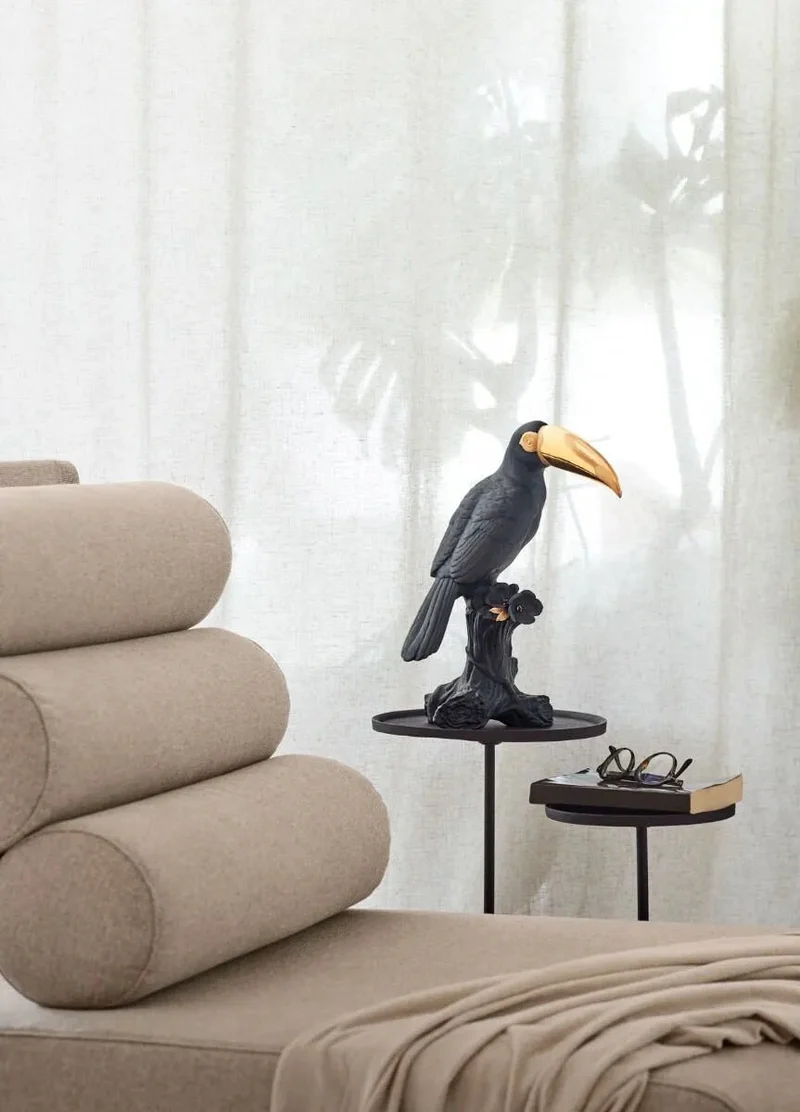 LLADRO® Figur Toucan - Tukan schwarz-gold 38x19x28cm 01009712 2023 limitiert