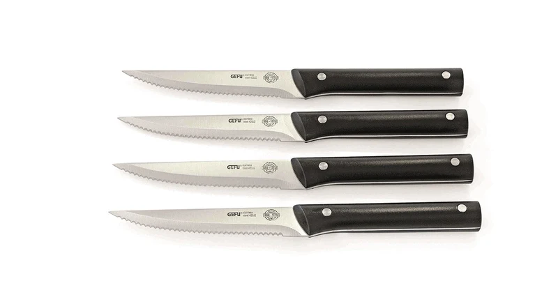 GEFU 'Steakmesser BBQ, 4 Stück - Braten / BBQ'