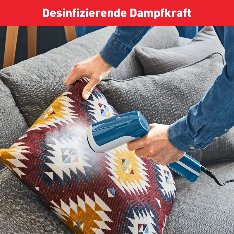 Tefal Access Steam First Dampfbürste – Handdampfer und Steamer mit 1300 W, kurze Aufheizzeit, ultra-effektiver Dauerdampf, leicht tragbar, zum schnellen Glätten von Kleidung ohne Bügelbrett