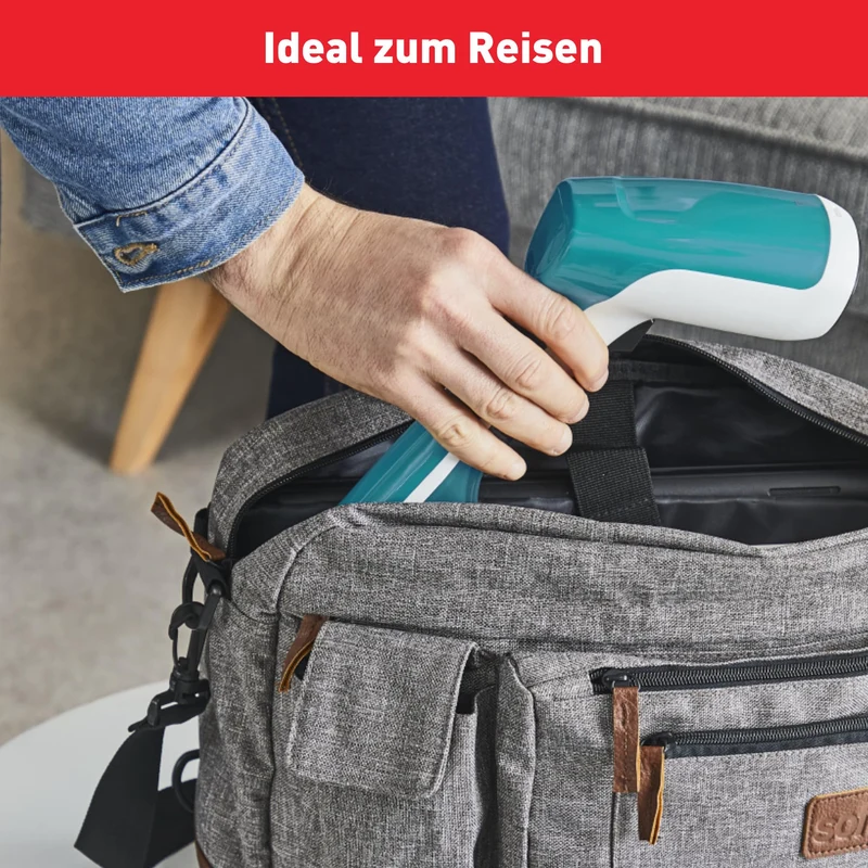 Tefal Access Steam First Dampfbürste – Handdampfer und Steamer mit 1300 W, kurze Aufheizzeit, ultra-effektiver Dauerdampf, leicht tragbar, zum schnellen Glätten von Kleidung ohne Bügelbrett