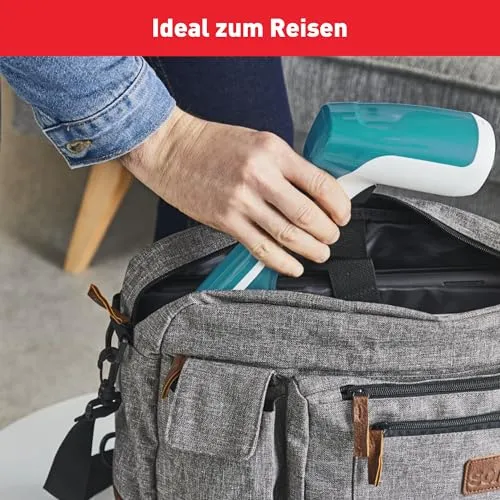 Tefal Access Steam First Dampfbürste – Handdampfer und Steamer mit 1300 W, kurze Aufheizzeit, ultra-effektiver Dauerdampf, leicht tragbar, zum schnellen Glätten von Kleidung ohne Bügelbrett