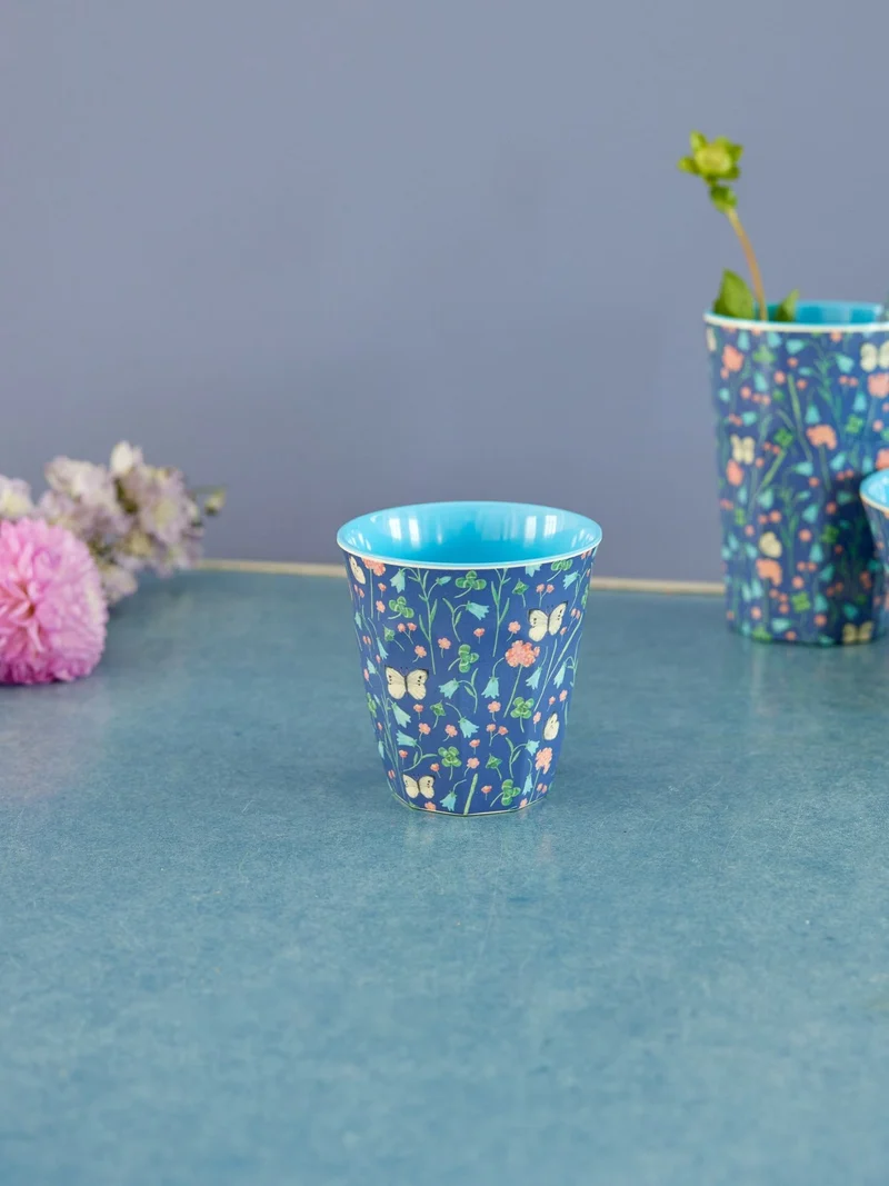 rice - Tasse mit Schmetterlingsfeld-Print - Medium, 250ml