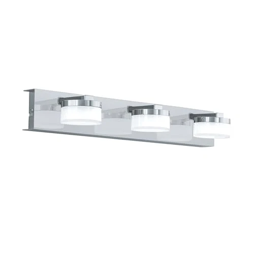 EGLO LED Wandlampe Romendo 1, 3 flammige Wandleuchte Bad dimmbar