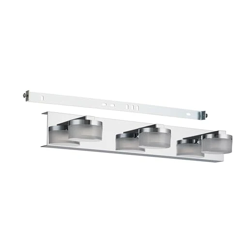 EGLO LED Wandlampe Romendo 1, 3 flammige Wandleuchte Bad dimmbar