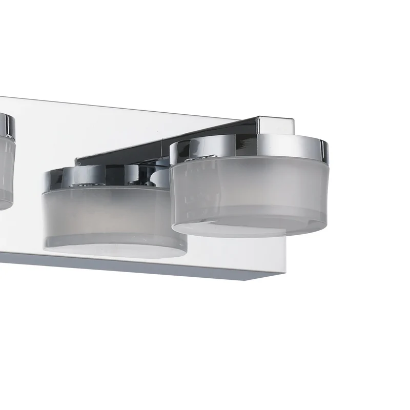 EGLO LED Wandlampe Romendo 1, 3 flammige Wandleuchte Bad dimmbar