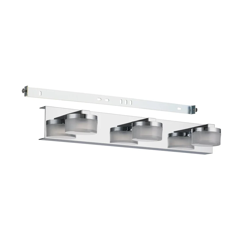 EGLO LED Wandlampe Romendo 1, 3 flammige Wandleuchte Bad dimmbar