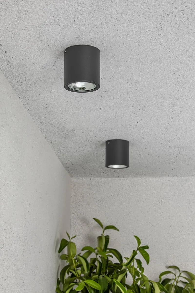 FARO BARCELONA 70575 - GOZ Deckenleuchte dunkelgrau