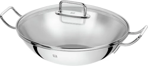 ZWILLING Plus Wokpfanne, 32 cm, Induktion, Unbeschichtet, Edelstahl