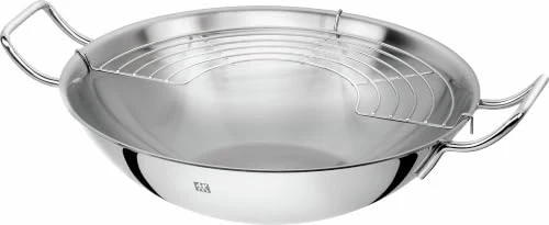 ZWILLING Plus Wokpfanne, 32 cm, Induktion, Unbeschichtet, Edelstahl
