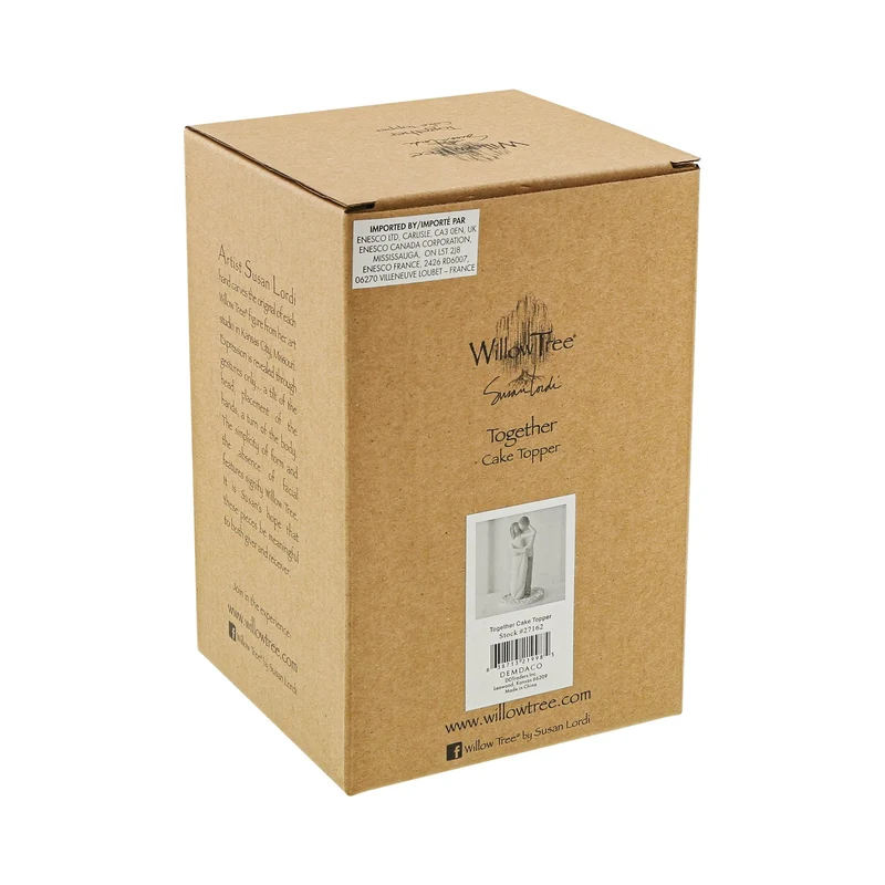 Willow Tree Figur 'Together Cake Topper - Zusammen Tortenaufleger 15cm'