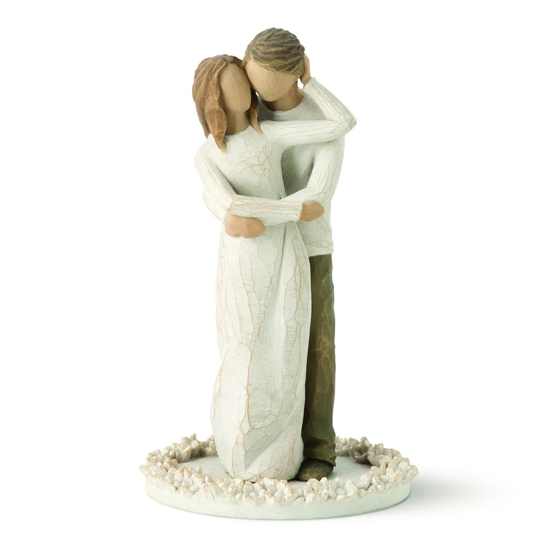 Willow Tree Figur 'Together Cake Topper - Zusammen Tortenaufleger 15cm'