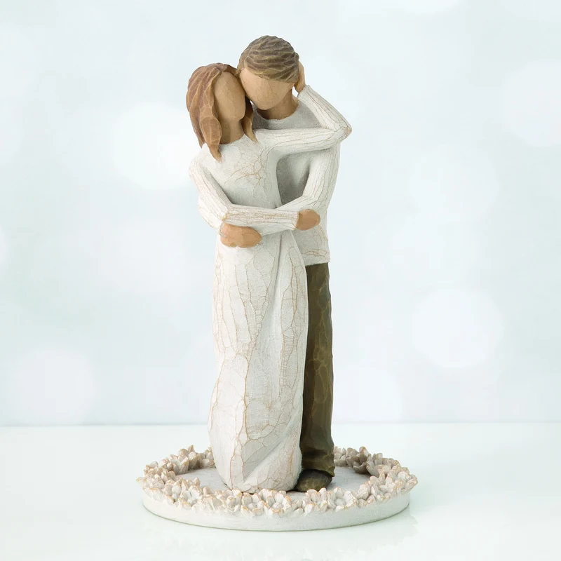 Willow Tree Figur 'Together Cake Topper - Zusammen Tortenaufleger 15cm'