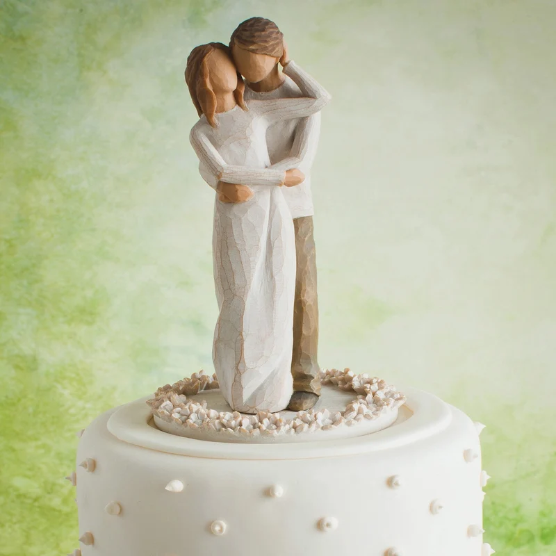 Willow Tree Figur 'Together Cake Topper - Zusammen Tortenaufleger 15cm'