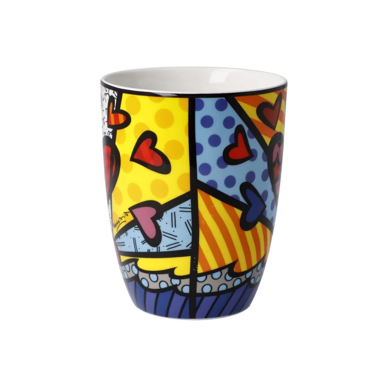 Goebel Pop Art Romero Britto 'RB FB TA A new Day' 2022