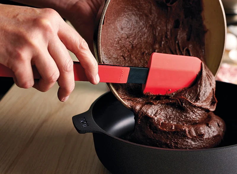 WOLL 'Cook it Teigschaber - rot - 32cm'