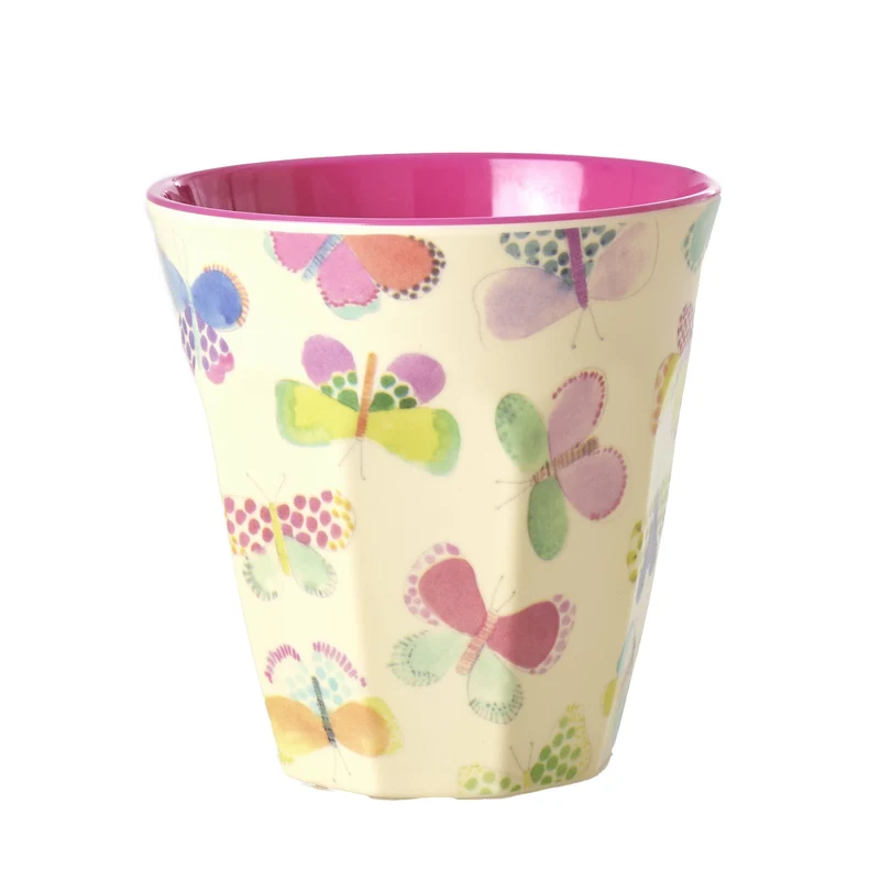 rice - Tasse mit Schmetterlingsmotiv - Medium, 250ml
