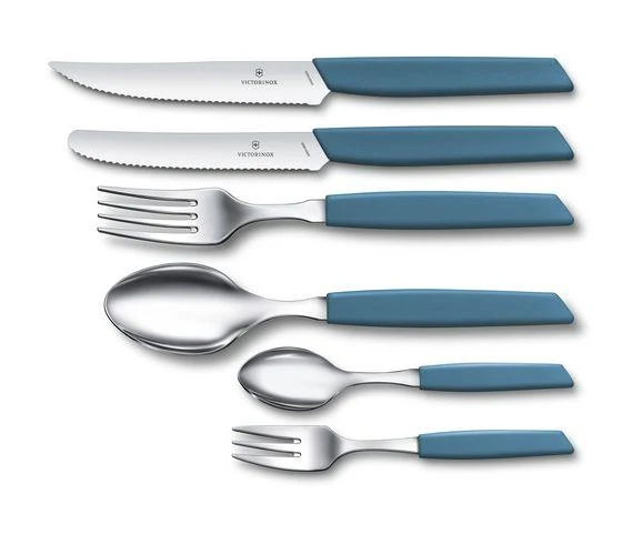 Victorinox - 'Swiss Modern Kuchengabel Kornblumen-blau '