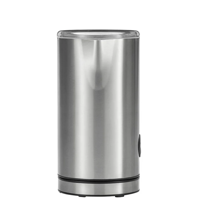 WMF Stelio Milchaufschäumer elektrisch, 500 Watt, 150-250 ml, Antihaftbeschichtung, kabellos, für Milchschaum heiss und kalt, heiße Schokolade, cromargan matt/silber