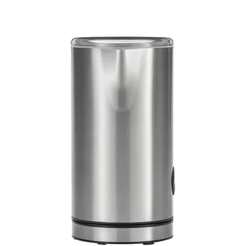 WMF Stelio Milchaufschäumer elektrisch, 500 Watt, 150-250 ml, Antihaftbeschichtung, kabellos, für Milchschaum heiss und kalt, heiße Schokolade, cromargan matt/silber