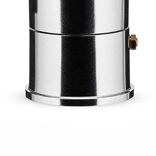 Alessi "LA CUPOLA" Espressomaschine 3. Tassen aus Gußaluminium, Griff und Knopf aus PA, schwarz