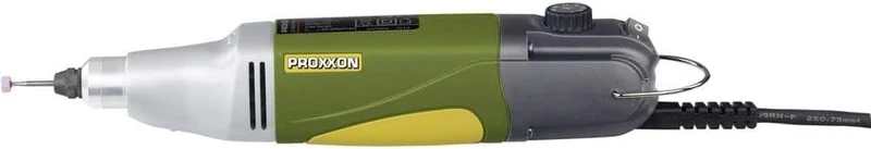PROXXON Profi-Multifunktionswerkzeug, Industrie-Bohrschleifer IBS/E mit Einsatzwerkzeugen, 34-teiliges Zubehör-Set, 5000-20000/min, 230 V, 28481