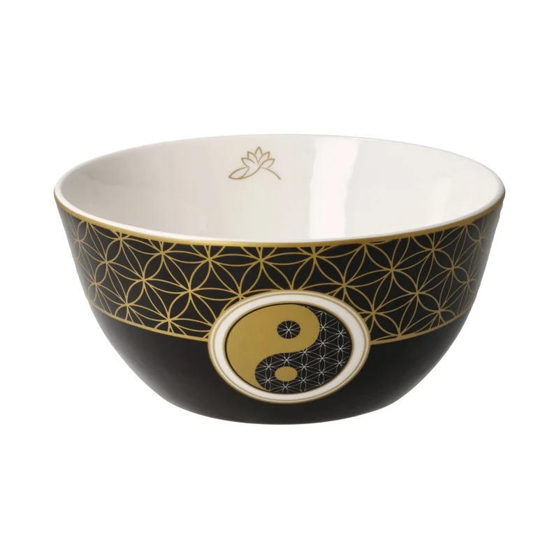 Goebel Lotus Yin Yang Schale 'Yin Yang schwarz' 2023