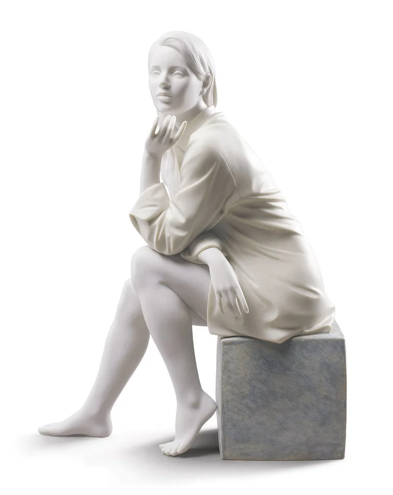 LLADRO® Figuren »Figur MEINE ENTSPANNUNGSZEIT - Size: 37 x 17 x 28 cm« 01009243