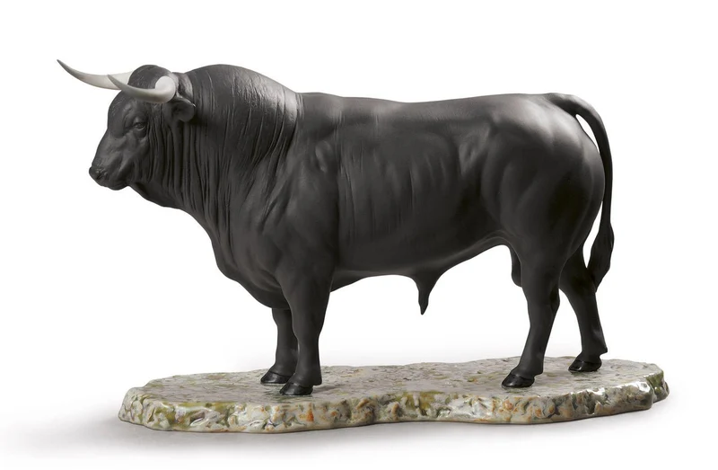 LLADRO® Figuren »Figur KAMPFSTIER - Size: 22 x 32 x 13 cm« 01009239