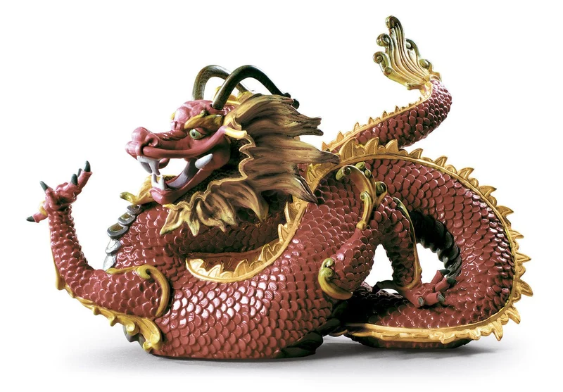 LLADRO® Figuren »Figur MAJESTÄTISCHER DRACHE - Size: 26 x 31 x 14 cm« 01009235
