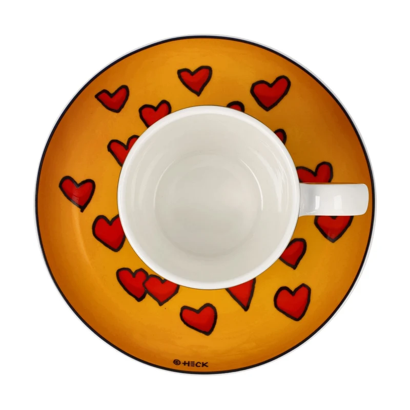 Ed Heck - Love Dog, Goebel, Espressotasse, 2024